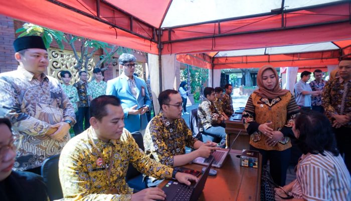 Kota Mojokerto Peringkat Tiga Nasional dalam Uji Coba Digitalisasi Perlinsos