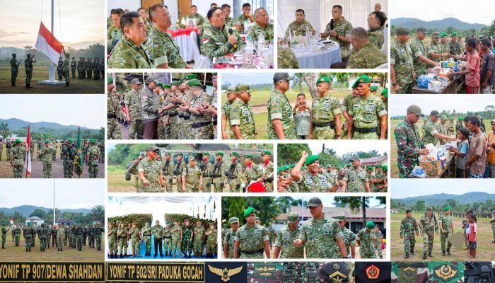 Wakil Panglima TNI Tinjau Kesiapan Yonif TP di Sumatera Utara