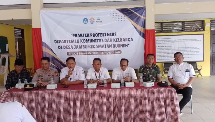 Koramil Burneh Dukung Praktek Profesi Ners untuk Tingkatkan Kepedulian Kesehatan Masyarakat