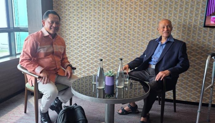 Membawa Salam dan Doa Presiden, Mendagri Jenguk Wali Nanggroe di Penang 