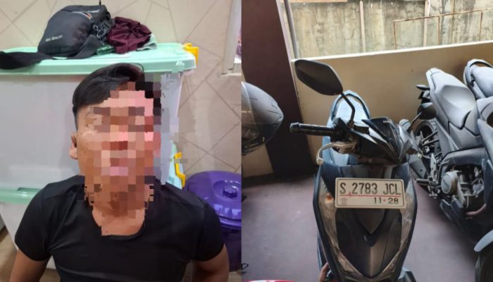 Terduga Pelaku Curanmor Diamankan Usai Kepergok Korban Di Halaman Puskesmas Deket