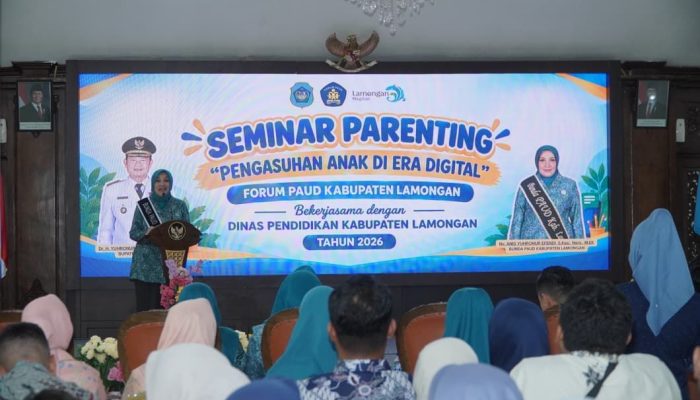 Ajak Orang Tua Dampingi Anak di Era Digital, Forum PAUD Lamongan Gelar Seminar Parenting