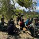 Satgas Pamtas Kewilayahan Yonif 645/GTY Bersama Masyarakat Eragayam Gelar Karya Bakti Bersihkan Lapangan Terbang