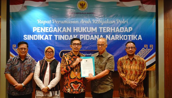 Kompolnas Rumuskan Arah Kebijakan Polri dengan Tema Penegakan Hukum Terhadap Sindikat Tindak Pidana Narkotika
