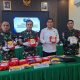 Satgas Pamtas RI-Malaysia Yonarmed 19/Bogani Serahkan 16,4 Kg Sabu ke BNNP Kalbar