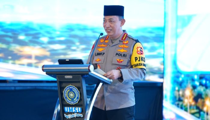 Kapolri: Mahasiswa UMSU Disiapkan Menjadi Pemimpin Indonesia Emas 2045
