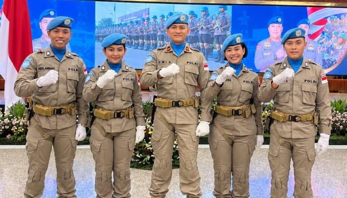 Lima Personel Polda Jatim Siap Jalankan Misi Perdamaian PBB di Afrika Tengah