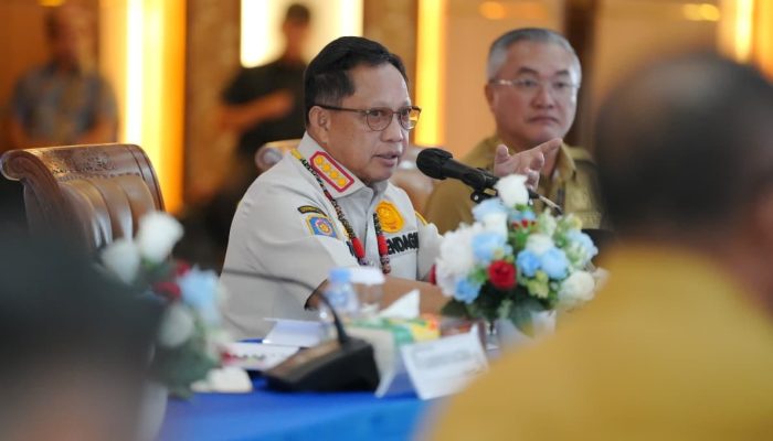 Mendagri Tito Pimpin Rakor Bersama Pemkab Malinau, Bahas Pembangunan Infrastruktur Perbatasan