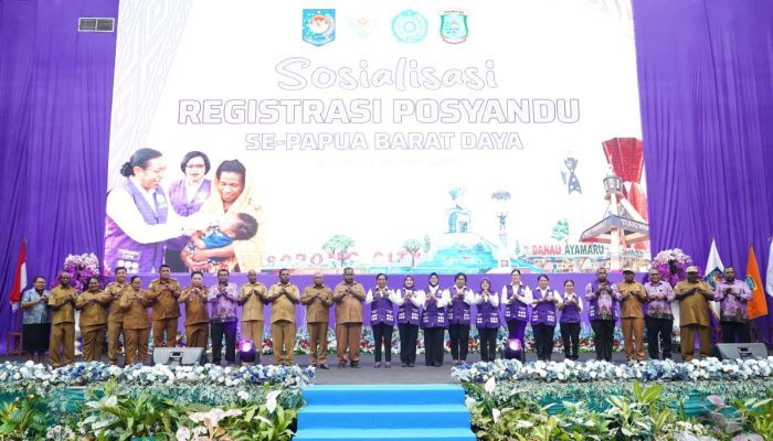 TP Posyandu Pusat Perkuat Registrasi untuk Dukung Transformasi Posyandu di Kota Sorong