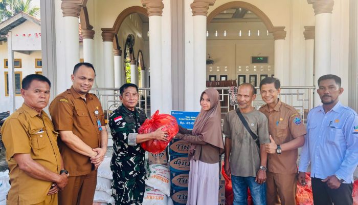 Satgas PRR Salurkan Tali Asih kepada 31 KK Terdampak Banjir di Pidie Jaya