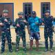Satgas Pamtas RI-PNG Kewilayahan Pos Mayerga Yonif 147/KGJ Mempererat Silaturahmi ke Kepala Distrik Mayerga